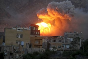 Koalisi pimpinan Arab Saudi serang Yaman sekalipun gencatan senjata
