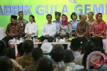 Presiden Jokowi dukung hilirisasi produk tebu non-gula