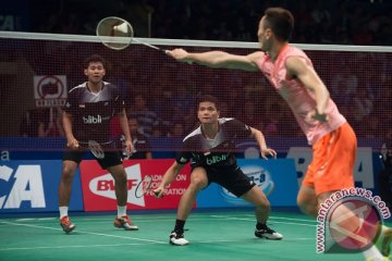 Tiga ganda putra ke perempat final Taipei Terbuka