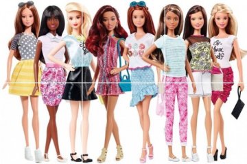 Barbie baru kini bertubuh sintal