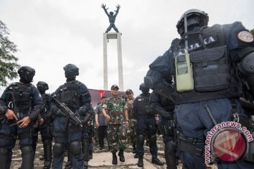 Pasukan khusus TNI latihan penanggulangan teror