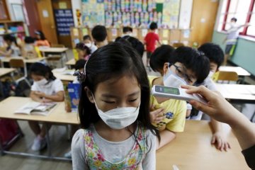 Sekolah di Korsel kembali dibuka di tengah wabah MERS