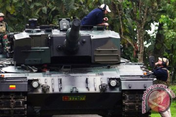 TNI AD lakukan embarkasi tank Leopard ke Natuna