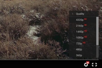 YouTube kini sajikan tontonan video hingga 8K