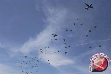 Latihan tempur TNI AD