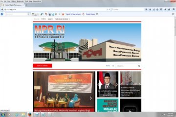 Usai diretas, situs web MPR kembali pulih