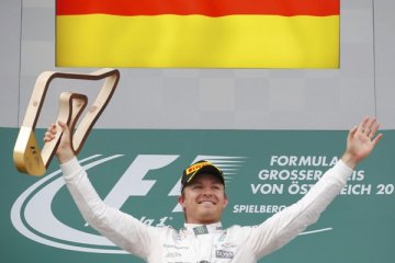 Rosberg meraih kemenangan di Grand Prix Belgia