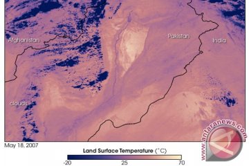 Gelombang panas Pakistan tewaskan 65 orang di Karachi