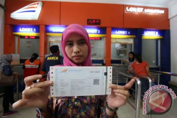 8.500 pemudik tinggalkan Bandung gunakan kereta api