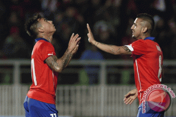 Eduardo Vargas bawa Chile ke final Piala Amerika