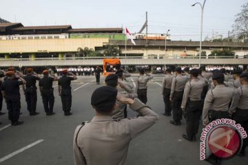 Polri siagakan 158 ribu personel untuk amankan mudik