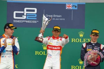Rio Haryanto juara satu di Silverstone Inggris