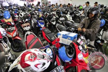 Program balik gratis, 1.080 motor diangkut dari Yogyakarta ke Jakarta