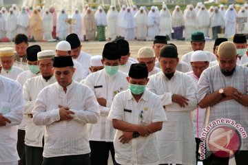 Polisi Kalimantan Tengah shalat Istisqo mohon hujan