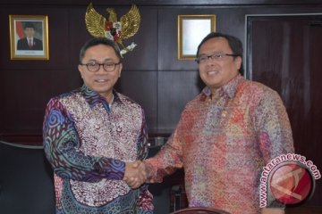 Ketua MPR terima kunjungan Menteri Keuangan