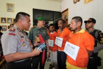 Barang Bukti Bentrok