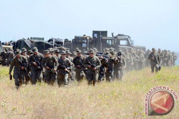 Marinir Indonesia-Amerika berbagi ilmu bertahan hidup