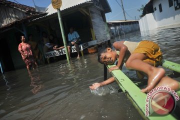 Kota Pekalongan banjir, seratusan rumah tergenang hingga 1 meter