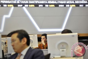 IHSG ditutup melemah 21,35 poin