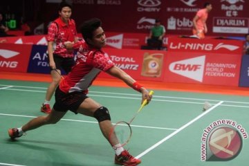 Tontowi/Liliyana melenggang mudah ke perempat final