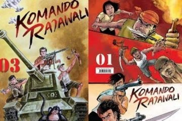 Komik "Komando Rajawali" berbasis riset sejarah