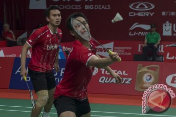 Hendra/Ahsan susah payah ke putaran ketiga Kejuaraan Dunia