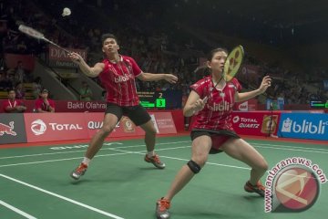 Praveen/Debby ke perempat final setelah hentikan Denmark