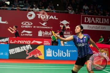 Lindaweni Fanetri takluk dua set langsung semifinal Kejuaraan Dunia