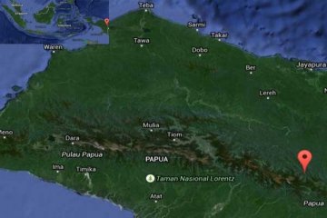 Trigana IL 257 diduga hilang di Gunung Tangok