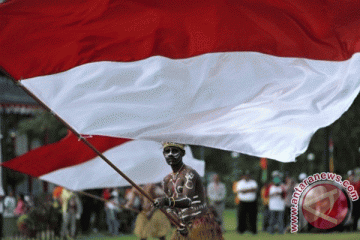 Atraksi budaya nusantara meriahkan HUT Kemerdekaan RI di Mimika