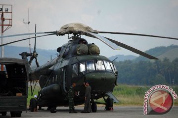 Tim evakuasi korban helikopter Mi-17 berhasil tiba di lokasi