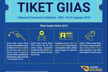 Cara masuk gratis ke pameran GIIAS 