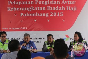 Kesiapan avtur Bandara SMB II