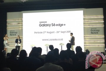 Samsung juga hadirkan Galaxy S6 Edge+ via Lazada