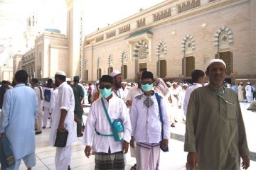 Sebanyak 28.768 jemaah masih berada di Madinah