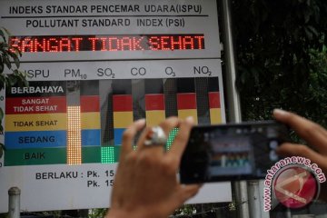 Alat pemantau ISPU di Pontianak rusak