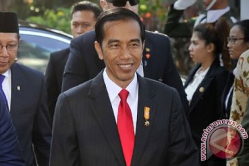 Presiden Jokowi: bukan waktunya bicarakan gaji presiden-wapres