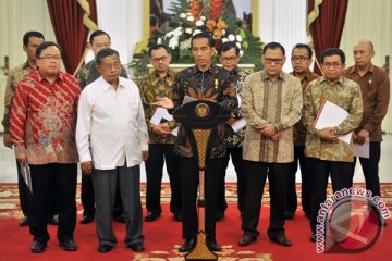 Presiden Jokowi umumkan paket kebijakan ekonomi