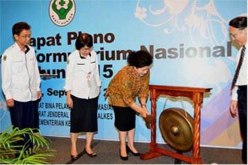 Menkes buka rapat pleno Revisi Formularium Nasional 2015