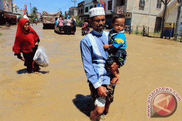 Ratusan rumah di Aceh Utara terendam banjir