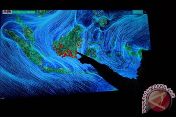 Jumlah titik panas Riau melonjak sebanyak 116 titik