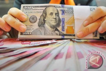 Rupiah Kamis sore menguat ke Rp14.447