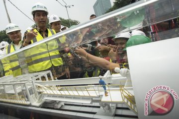 Presiden Jokowi akan resmikan pengoperasian bor proyek MRT Jakarta