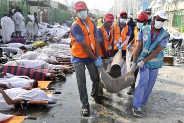 Korban Tragedi Mina meninggal karena sesak