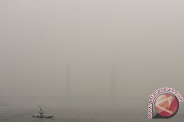 Kabut asap kembali selimuti perairan Langkat