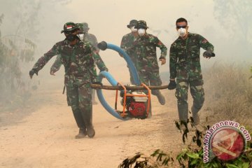 Anggota TNI AD hilang saat padamkan kebakaran lahan
