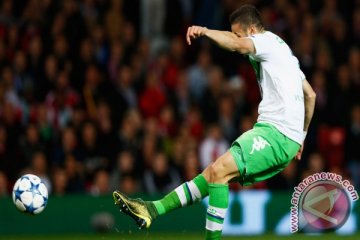 Babak pertama MU vs Wolfsburg 1-1