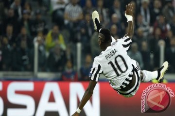 Babak pertama Juventus unggul 2-0 atas Torino