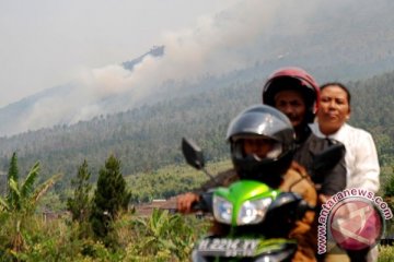 Antisipasi kebakaran di Gunung Merbabu, petugas lakukan patroli