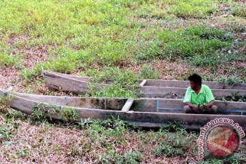 Sebagian area Danau Limboto mulai berubah fungsi